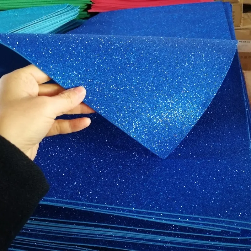 
glitter EVA Foam wholesaler in roll 