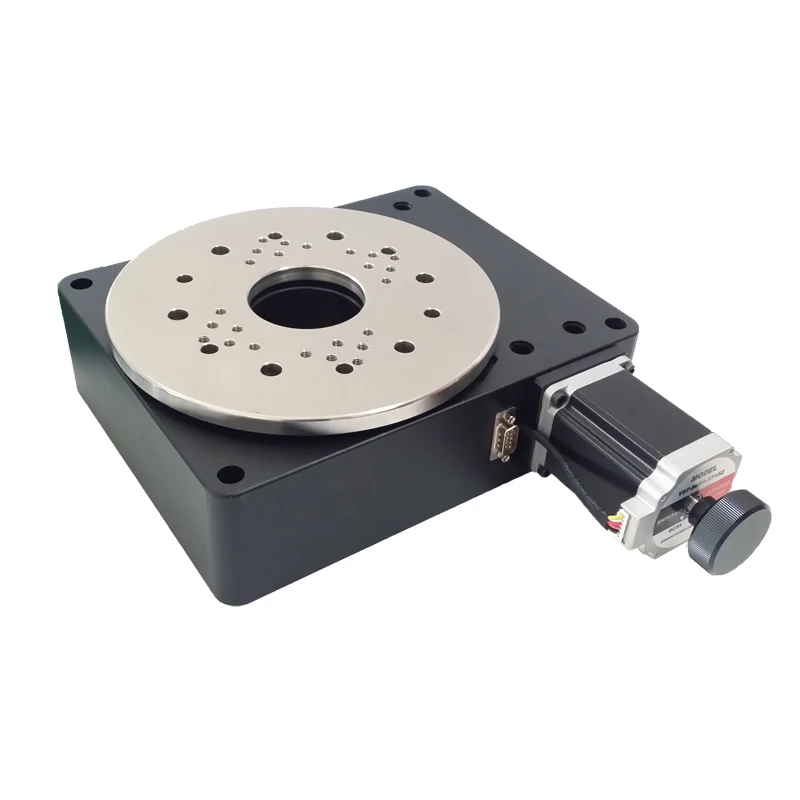 PT-GD204 High Precision Motorized Rotation Stages Rotating Platform Optical Sliding Table precision rotary desk