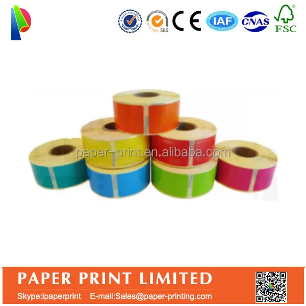 customized stickers 28mm x 89mm labels color label dymo 99010