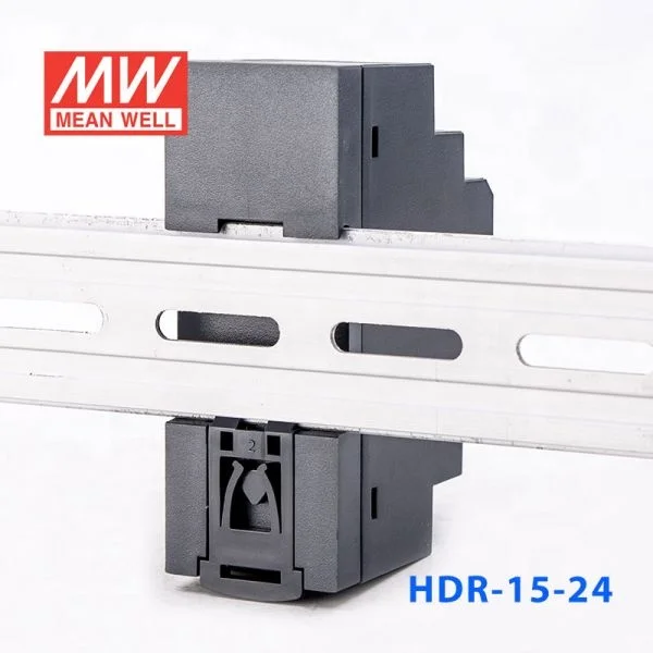 HDR-15 15W 5V/12V/24V48V DIN RAIL AC-DC MEAN WELL импульсный источник питания