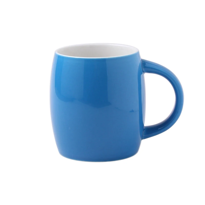 MOQ 1 pc matte black china ceramic porcelain mug cup milk cup coffee cup for export