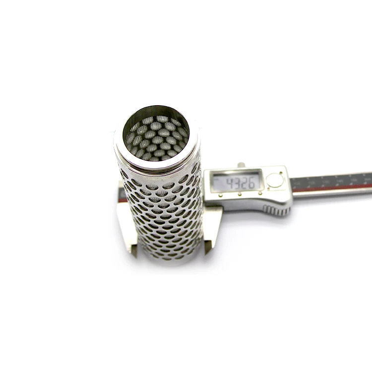 Custom 5 10 15 20 25 Micron Stainless Steel Filter Tube
