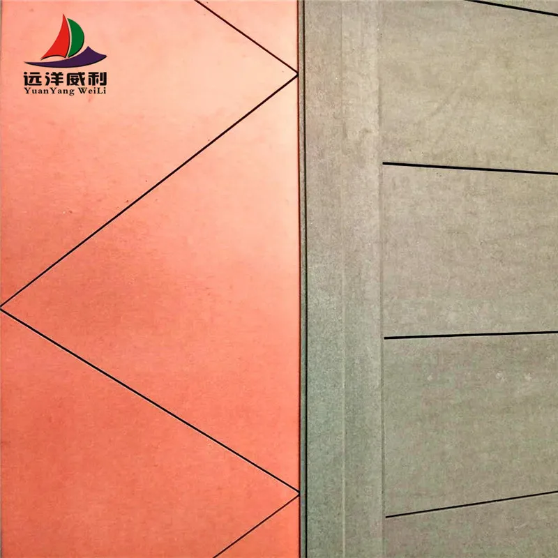 2020 new through-colored fireproof waterproof fiber cement board cladding for exterior wall
