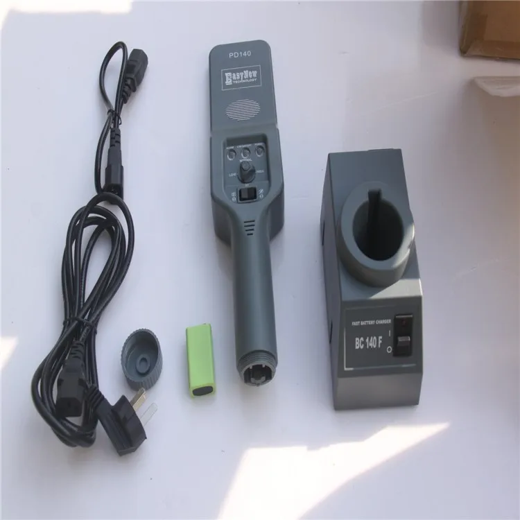 PD-140 аккумуляторная ручной безопасности металлодетектор с регулируемой чувствительностью