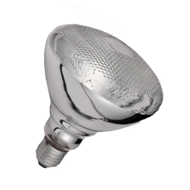 Profession BR38 150W E27 Infrared Carbon Panel Heater Lamp For Animals