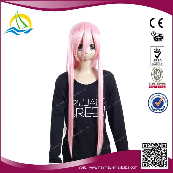 
New fashion style Japanese fairy tail wendy marvell cosplay pink wig 