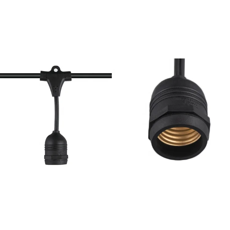 LED String Outdoor Party Commercial String Lights E26 Socket