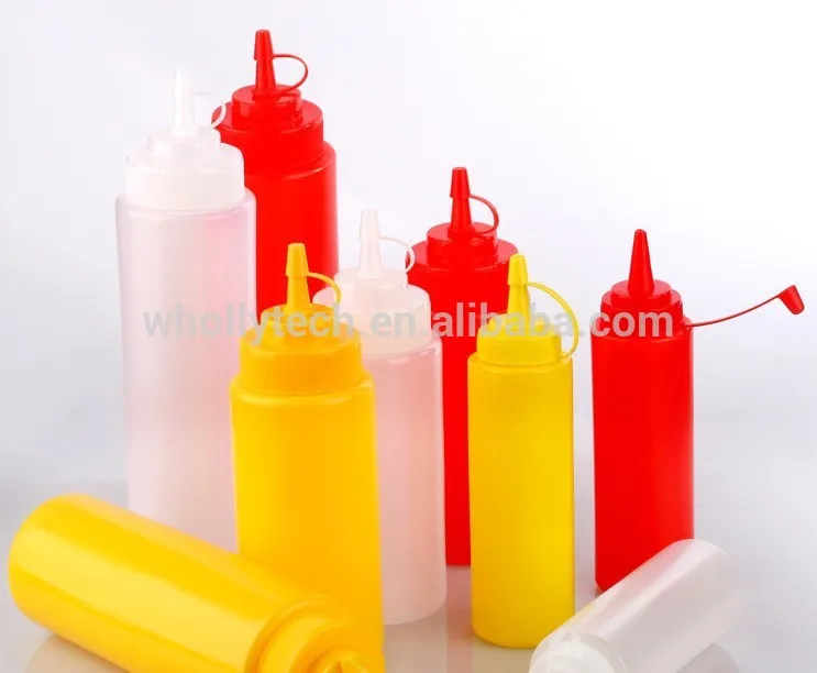 пищевого пластика мягкий кетчуп соус пластиковая бутыль для барбекю