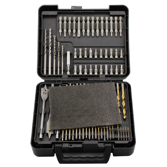 Multi-function Hardware combination drill bit set for metal,masonry,wood