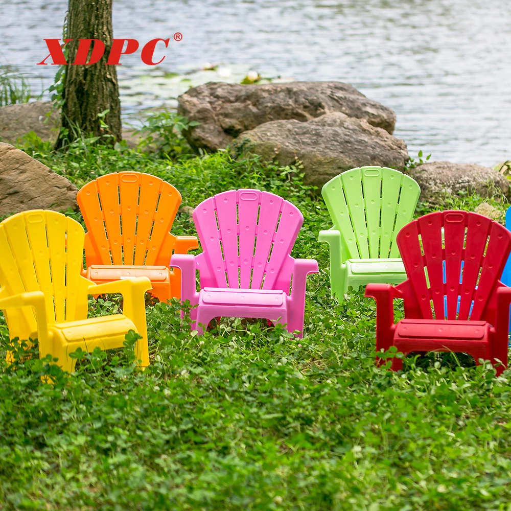 Лучшая цена, современные пластиковые уличные кемпинговые пляжные детские мебельные низкие стулья для детей