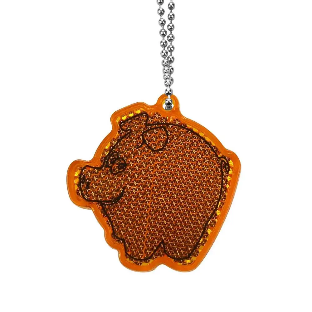 Pig Pedestrian Reflectors keychain ,ideal promotional business gifts (60683218280)