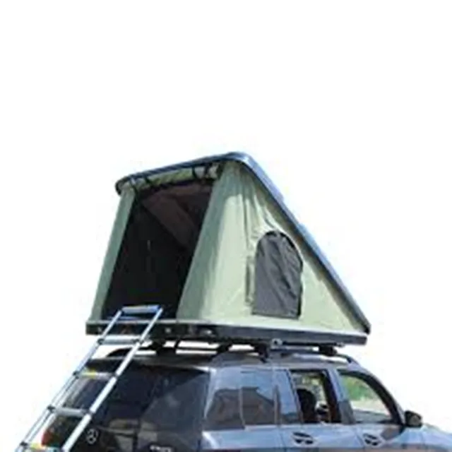 Hard shell aluminum shell wedge shape roof top tent triangle hard top tent