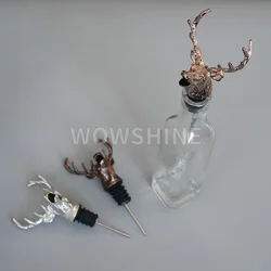 Bull head Zinc alloy wine bottle pourer
