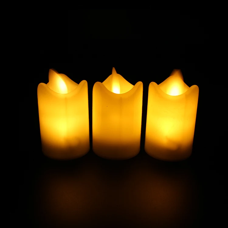 wholesale rf remote control decorative rechargeable scented church led votive lamp light electric candle