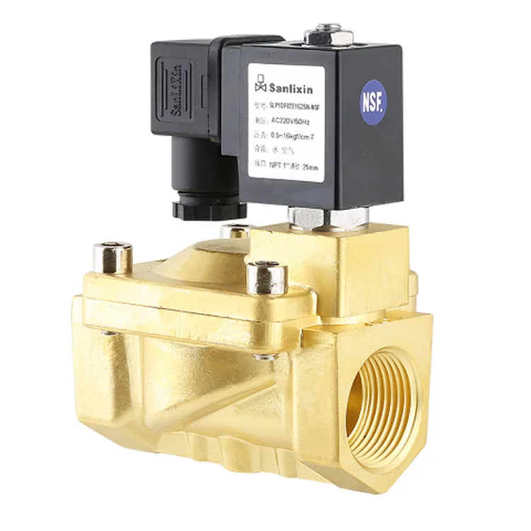 SLP Brass Series 2/2way Pilot Operated Solenoid Valve