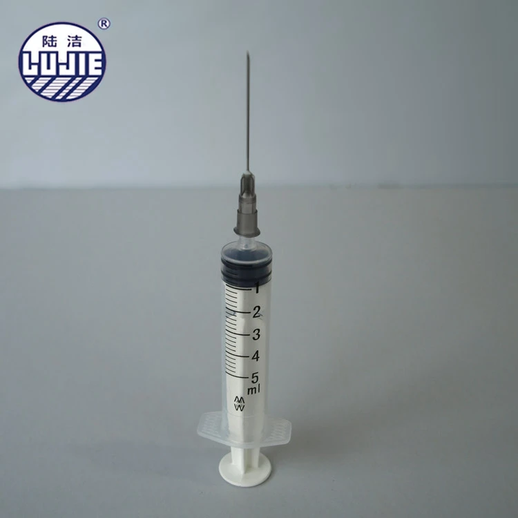 
Superior Quality Disposable Syringe with Hypodermic Needle 