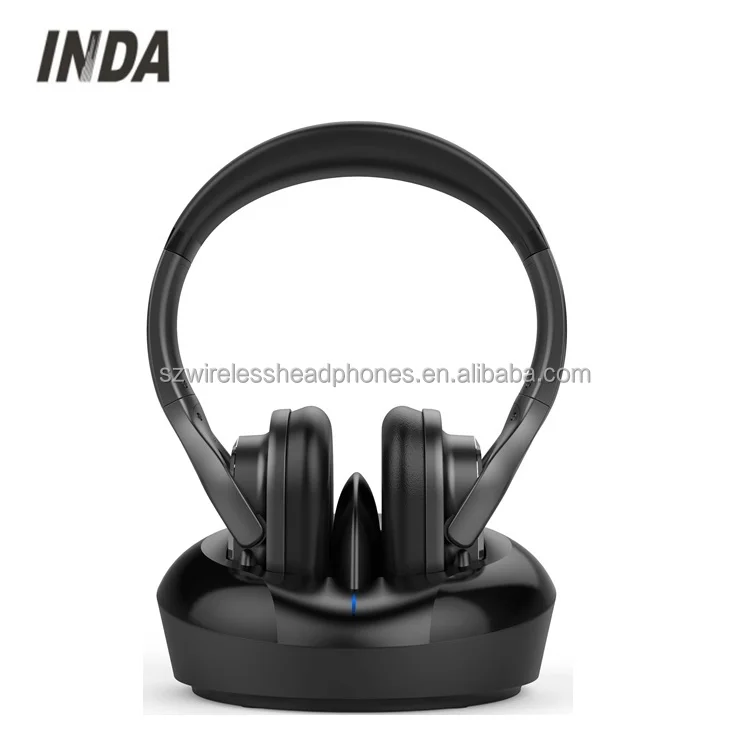 915/863/433/600 MHz Rechargeable Wireless UHF RF TV Headphones For all TVs, TV Listening Device