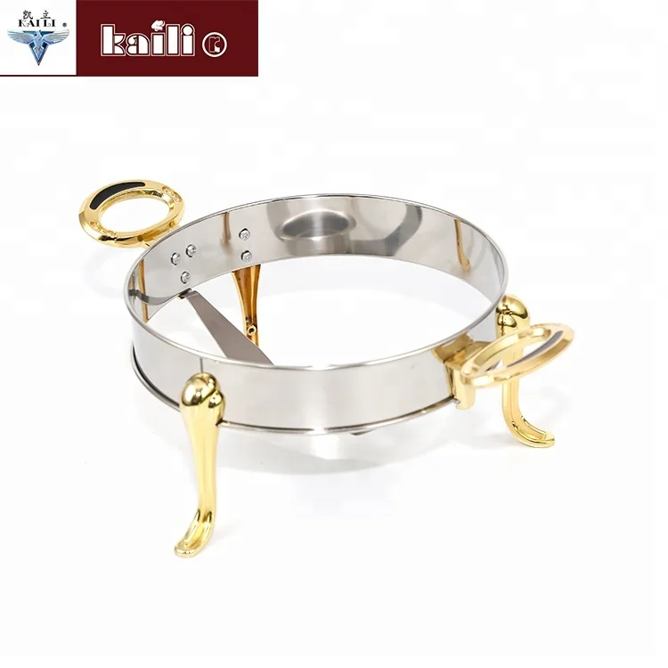 Hotel restaurant round design buffet server dish chafing