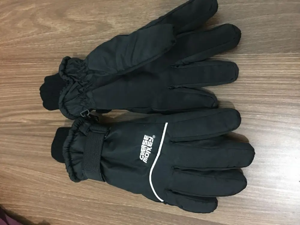 comfortable waterproof man winter ski gloves warm sports skiing gloves for man