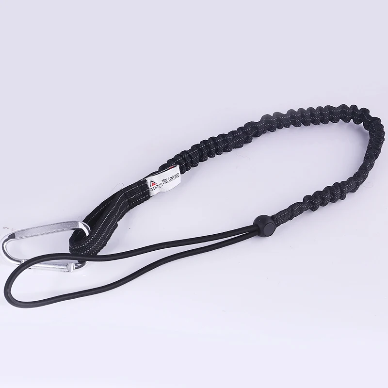 High Quality Retractable Tool Safety Lanyards With Double Carabiner