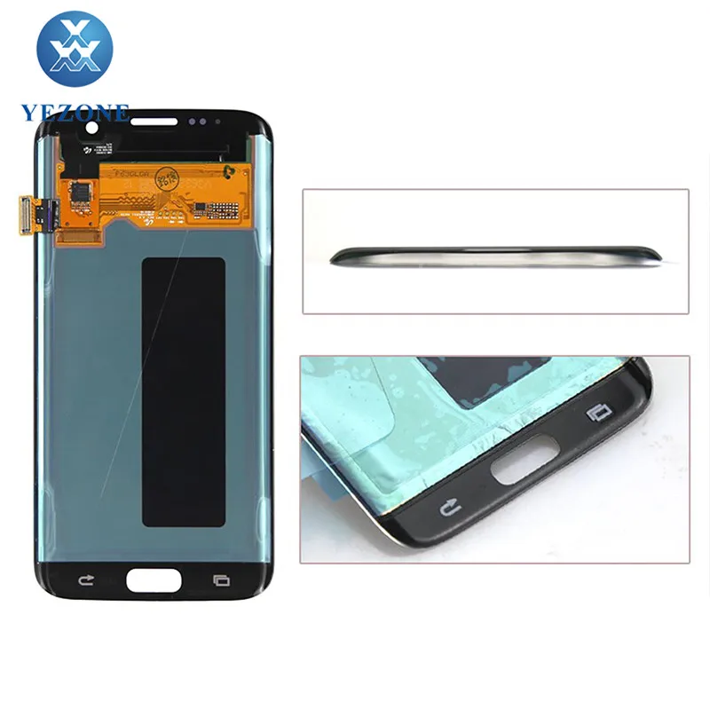 ЖК-дисплей s7 edge для Samsung Galaxy S7