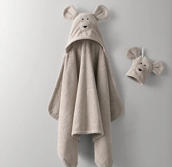 wholesale Hooded Baby Towel, Baby Hooded Towel, Baby Bath Towels 100% Cotton/Plush Duck Towel