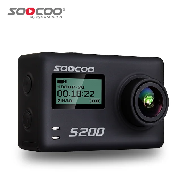 SOOCOO S200 4K Ultra HD 0.96 & 2.45 Touch screen remote wifi sport dv s200 Action Camera
