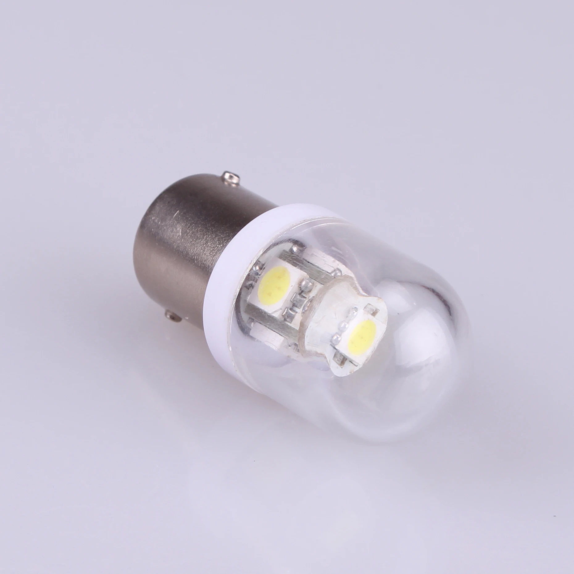 Super bright factory price cob car bulb BA20 motorcycle turn light
