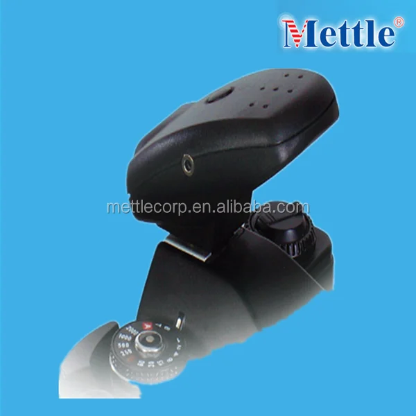 mettle black wireless AC radio trigger for photographic studio flash light
