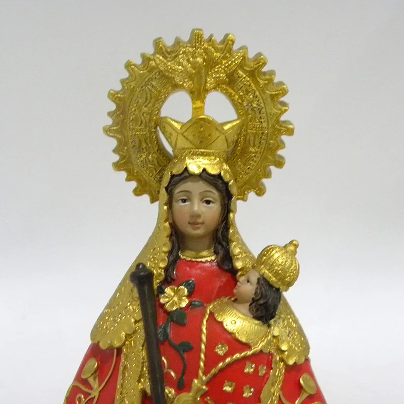 
Catholic resin Virgin of the Mountain statue for decoration 