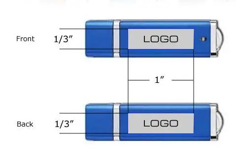 Full Capacity Promotional USB Pendrive 8GB