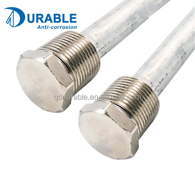 Corrosion control Extruded Water Tank Magnesium Anodes Rod for solar or electric water heaters
