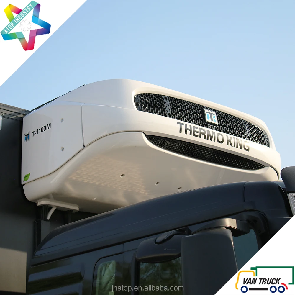 ColdKing Howo T5G 340Hp chassis 9.6m truck body heavy duty refrigerated truck