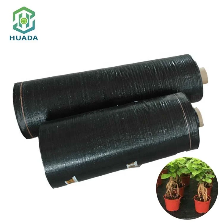 Agricultural plastic products UV treated pp woven weed barrier mat