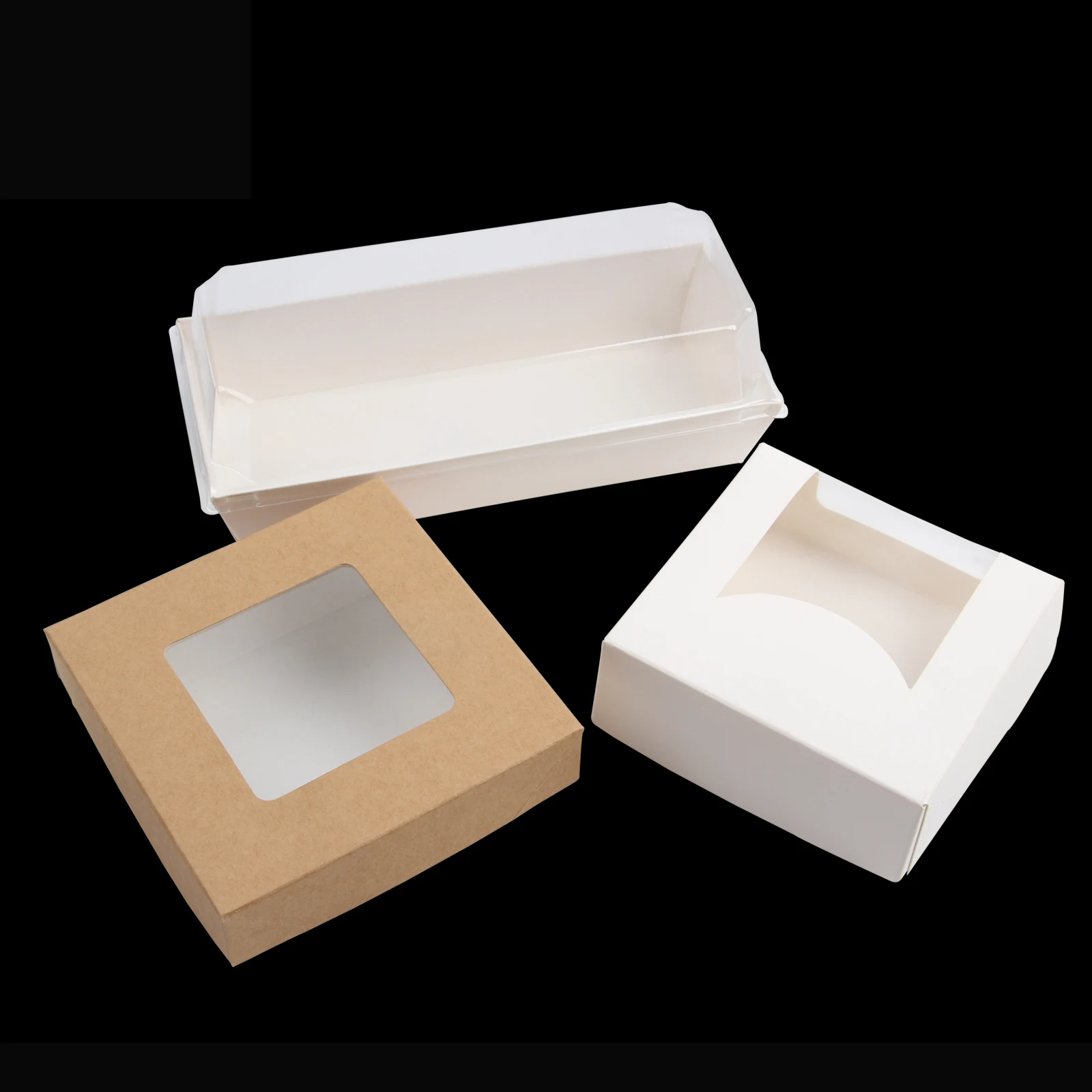 creative design folding paper box,recycled paper cardboard food packaging box disposable, birthday cake boxes plain