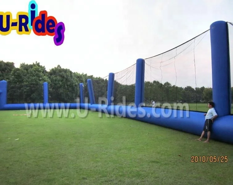 Bule color Oxford paintball nets inflatable paintball field netting