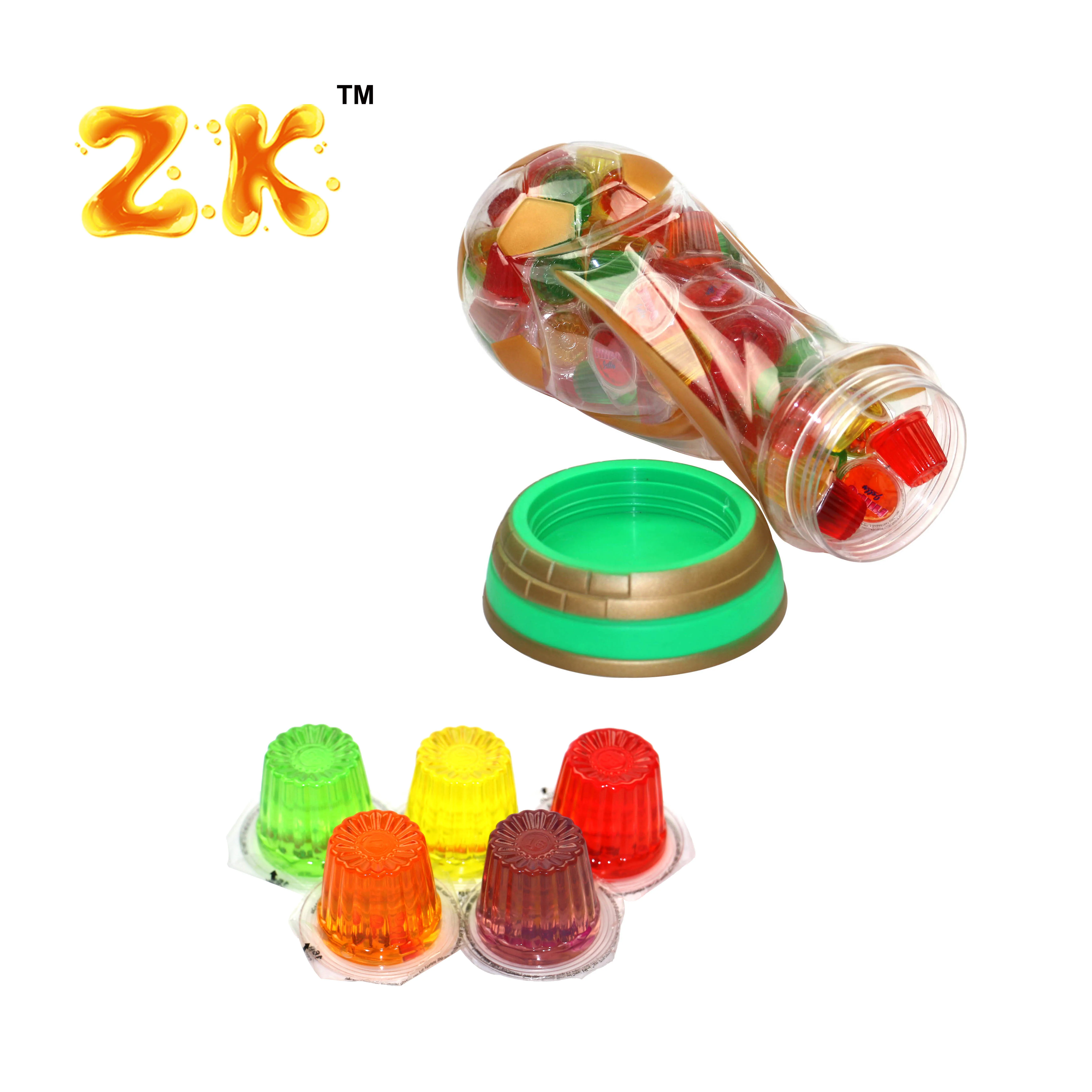 World Cup bottle packing mini fruit jelly gummy jelly
