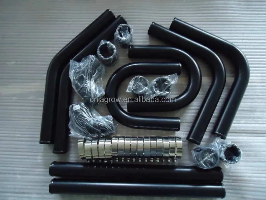 UNIVERSAL ALUMINUM INTERCOOLER TURBO PIPE PIPING KIT