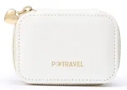 Portable PU Makeup Case Lipstick Stock Case Holder Organization With Mirror