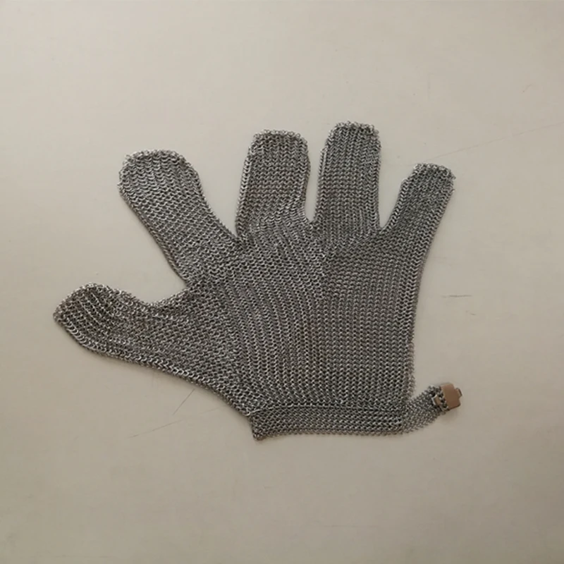 Factory Offered Stainless Steel Safety Ring Mesh Gloves