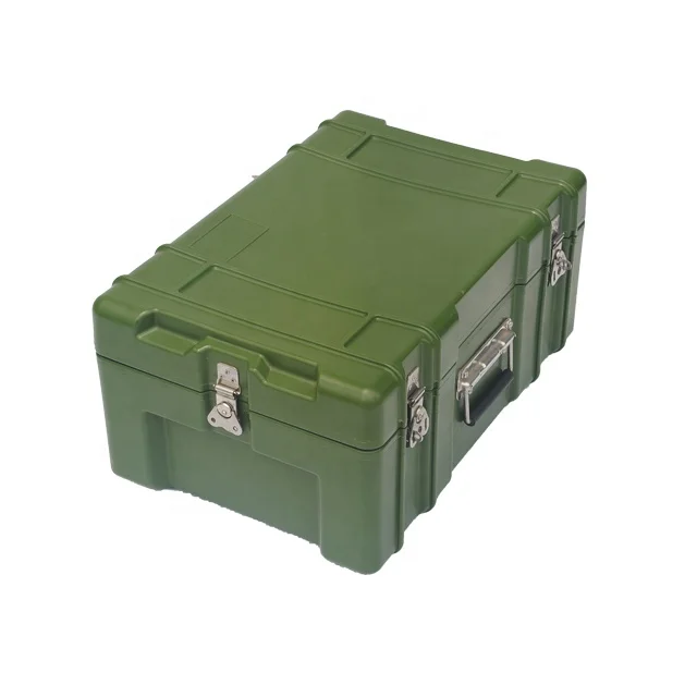 
Waterproof durable plastic computer case with handle 