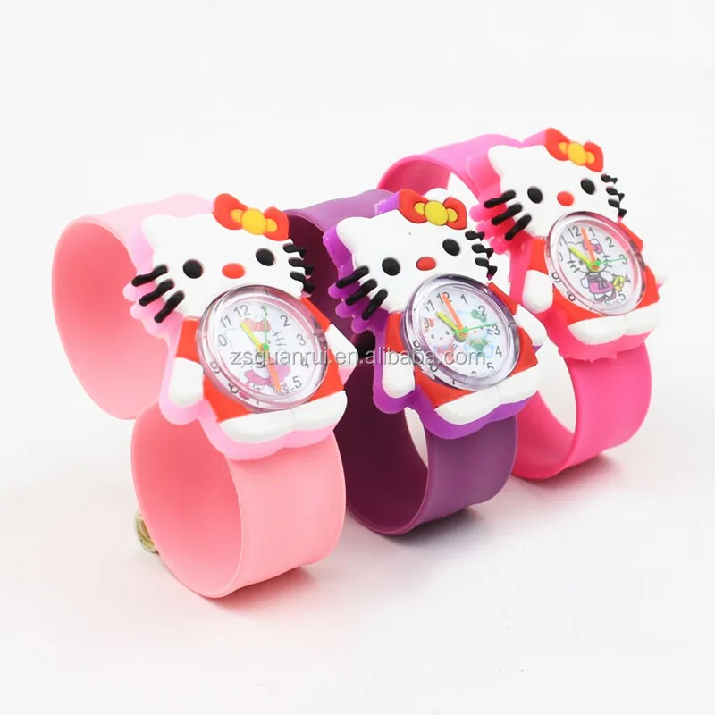 Wholesale Cheap 2017 China Factory New Fashion OEM Digital Smart Silicone Slap Wrist Watch For Kids With Your Own Design