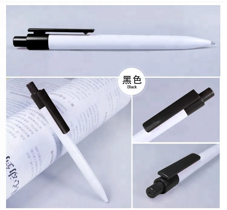 Promotion Office School Writing Plastic Ball Pens Custom Logo Company Brand Imprint Plastic Gift Ballpoint Pens