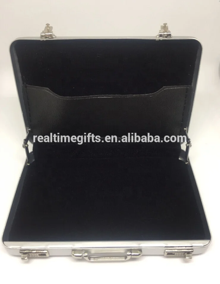 New Fashion Metal Business Card Holder Mini Code Aluminum Suitcase Card Case Name Card Holder