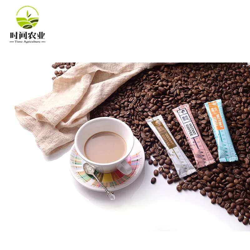 Bulk Yunnan Private Label 3 in 1 Instant Coffee Powder