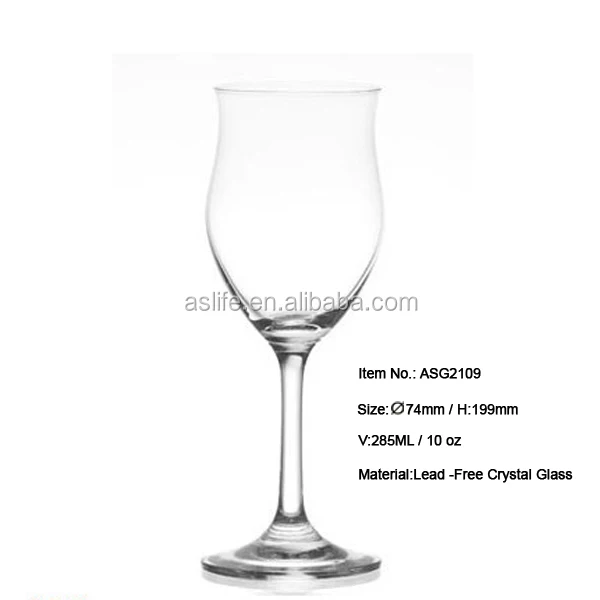 
Bohemia Flower Tulip Shaped Lead Free Wine Glass For Dry Wine/Rose Wine/Sweet Wine,10oz Havana Club Lead Free Drinking Glasses 