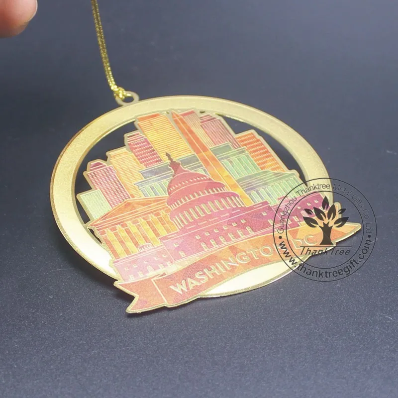 metal crafts items wholesale antique brass ornaments for Christmas decoration new year decoration