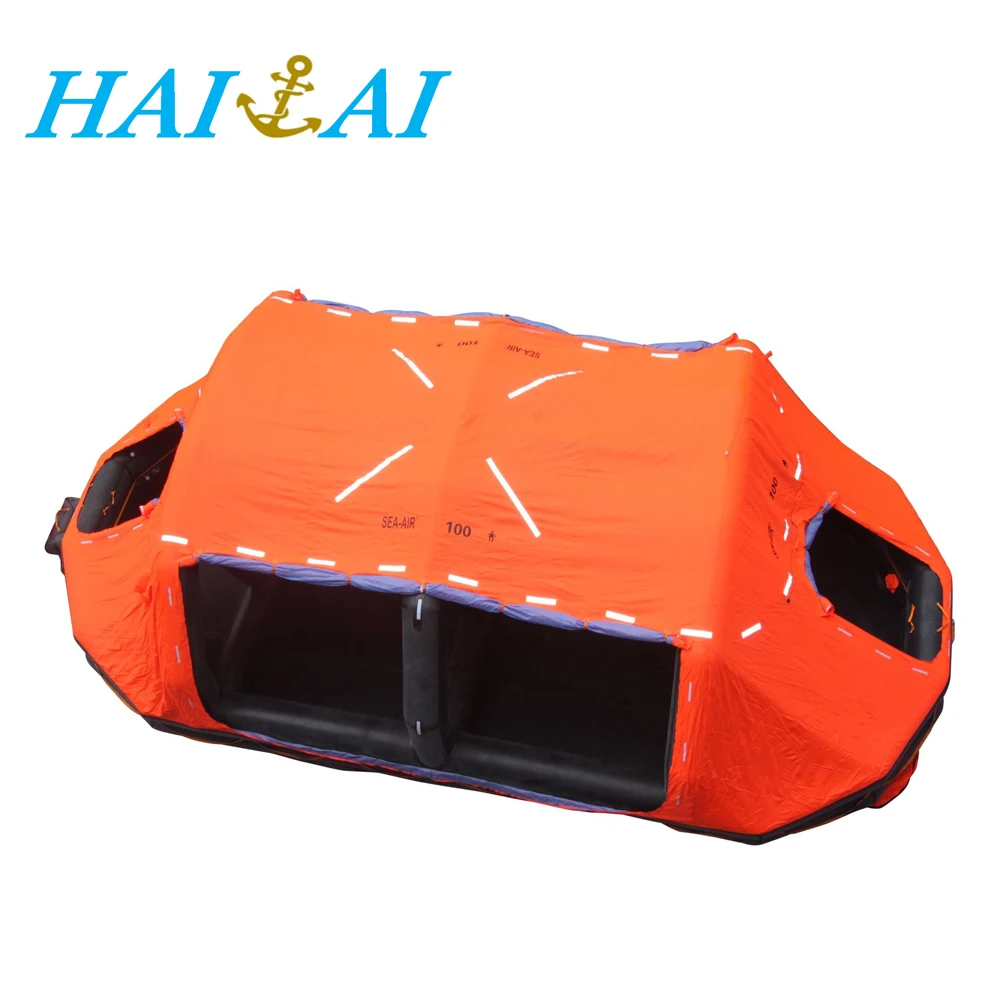 ASR Solas Marine Life Saving 100 Person Inflatable Life Raft Boats for Sale