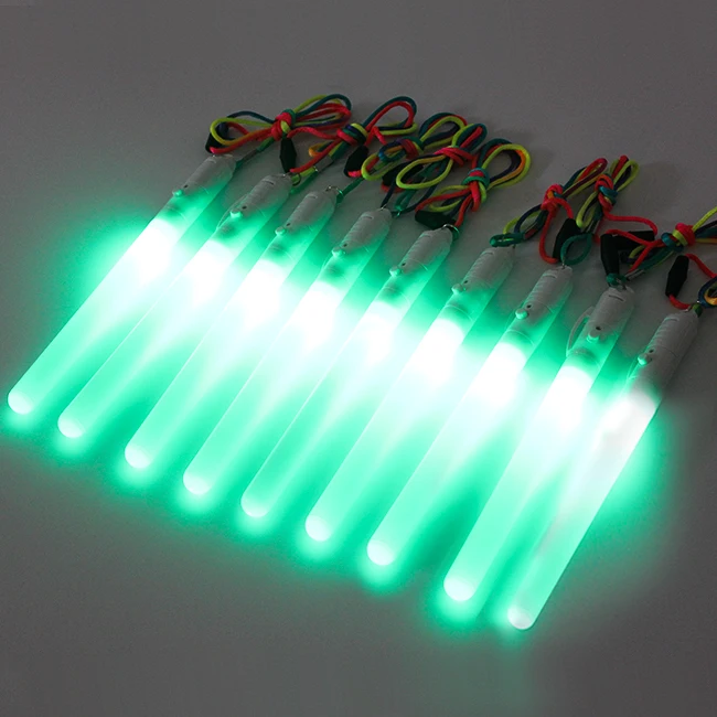 China-Made LED Light-Up Poi Stick Custom Logo Printed Promotional Party Supplies for Concerts