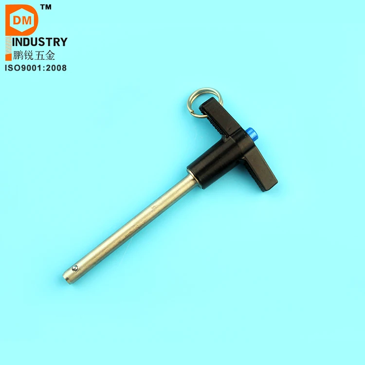 Stainless Steel And Carbon Steel T Handle Type Quick Release Ball Lock Pins
